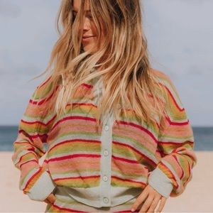 Daily Drills Striped Knit Sweater